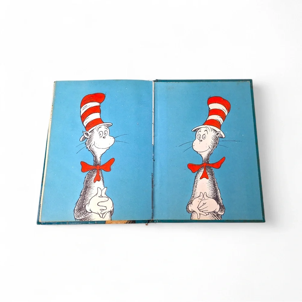 Cat In The Hat By Dr. Seuss Early Printing 1957 Educational Edition Original - Picture 4 of 5